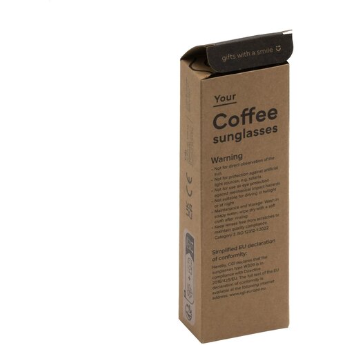Coffee Sunglasses Zonnebril