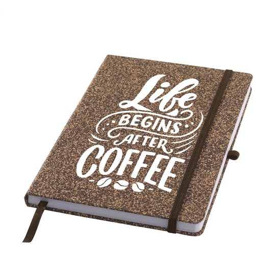 Coffeeground Cork Notebook A5 Notitieboek