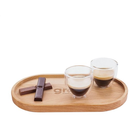 Harmony Serving Tray Ovaal Bruin