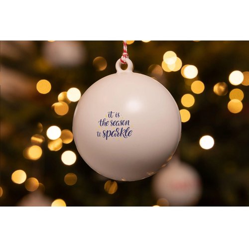 Kerstbal Ø 7 Cm Recycled Pp - Made In Europe