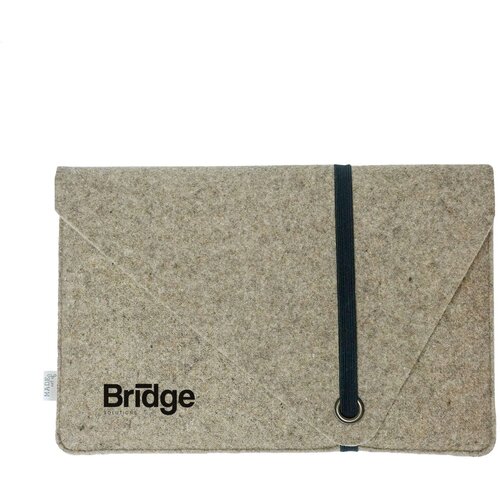 Recycled Felt Laptop Sleeve 15/16" Taupe