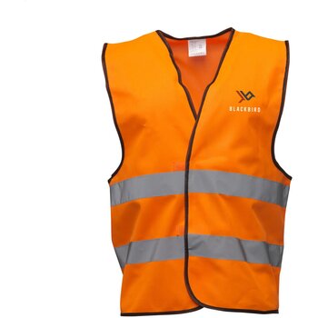 Safety Reflex Vest Veiligheidsvest Fluo Geel