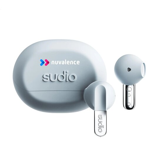 Sudio In-Ear True Wireless Earbuds N3 Oortjes Lichtblauw