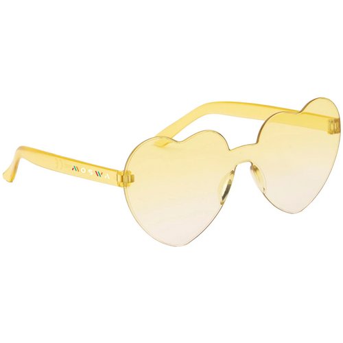 Sunnyheart Sunglasses Zonnebril Transparant Geel