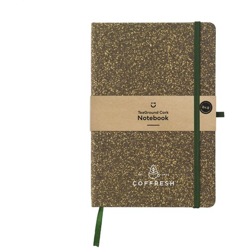 Teaground Cork Notebook A5 Notitieboek Bruin