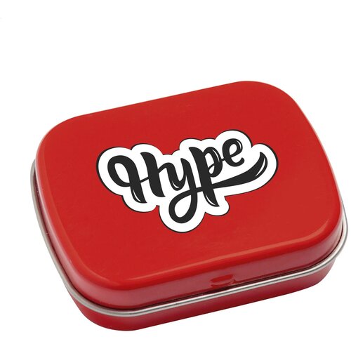 Tinbox Pepermuntjes Rood