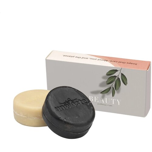 Unwaste Duopack Scrub & Shampoo Bar