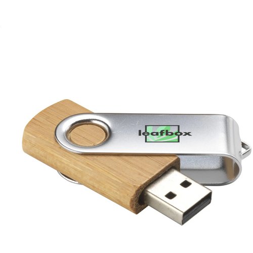 Usb Twist Bamboo From Stock 8 Gb