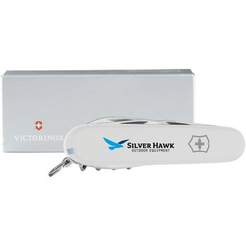 Victorinox Spartan Zakmes In Geschenkdoos Transparant Blauw