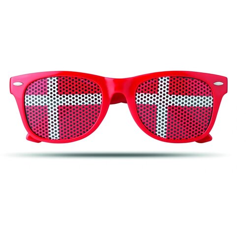 Zonnebril met vlag Flag fun multicolour
