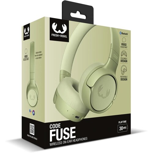 3HP1100 I Fresh 'n Rebel Code Fuse Draadloze on-ear koptelefoon lichtgroen