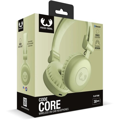 3HP1000 I Fresh 'n Rebel Code Core Draadloze on-ear koptelefoon lichtgroen