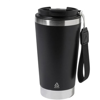 Gerecyclede RVS thermosbeker Zwart 430 ml Gerecyclede RVS thermosbeker Zwart 430 ml