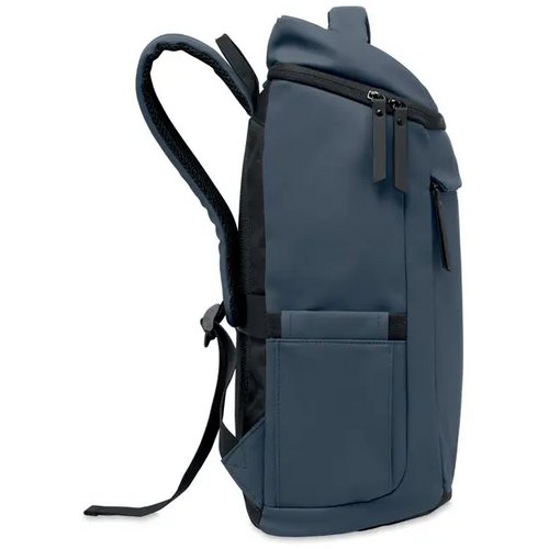 15" pu laptop rugzak Boulder marineblauw