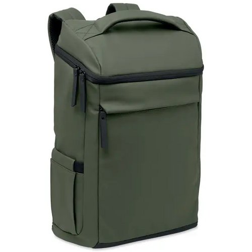 15" pu laptop rugzak Boulder donker marinegroen
