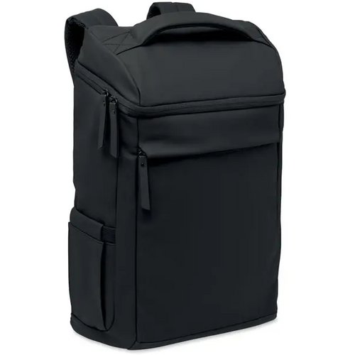 15" pu laptop rugzak Boulder zwart