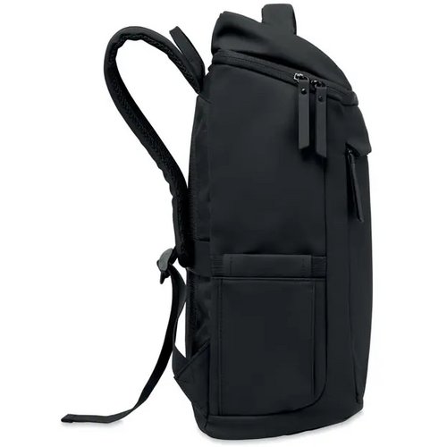 15" pu laptop rugzak Boulder zwart