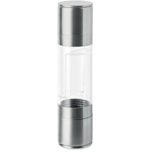 2-in-1 zout- en pepermolen Molin zilver