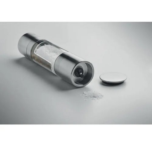 2-in-1 zout- en pepermolen Molin zilver