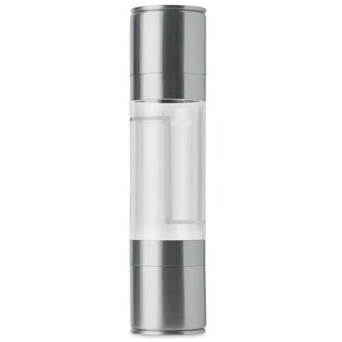 2-in-1 zout- en pepermolen Molin zilver