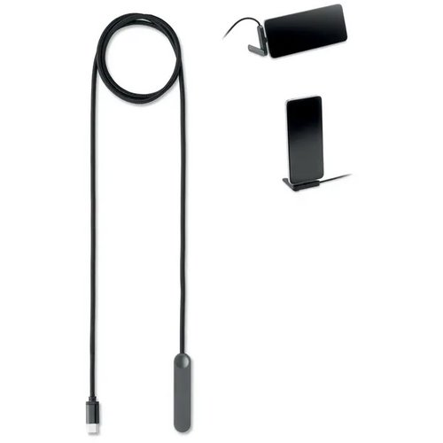 60w usb-c kabel telefoonstand Nifty zwart
