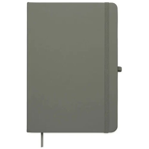 A5 gerecycled pu notitieboek Arcoloop steengrijs