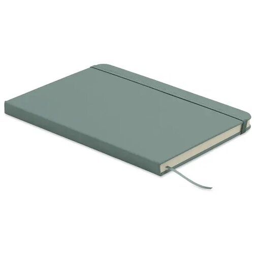 A5 gerecycled pu notitieboek Arcoloop petrol