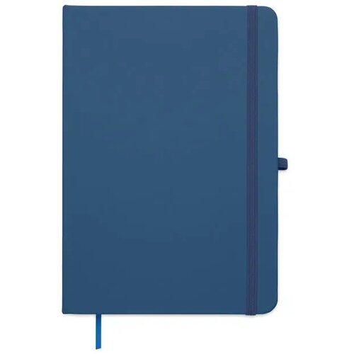 A5 gerecycled pu notitieboek Arcoloop blauw