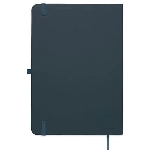 A5 gerecycled pu notitieboek Arcoloop marineblauw