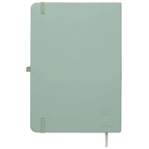 A5 gerecycled pu notitieboek Arcoloop mintgroen