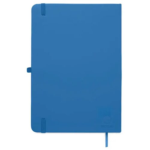A5 gerecycled pu notitieboek Arcoloop royal blauw