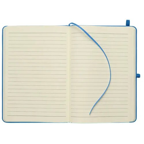A5 gerecycled pu notitieboek Arcoloop royal blauw