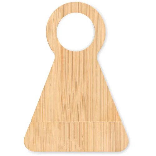 Bamboe flessenhouder & opener Standturn hout