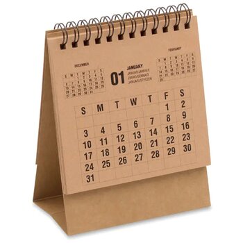 Bureaukalender voor 4 jaar Years beige