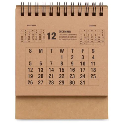 Bureaukalender voor 4 jaar Years beige