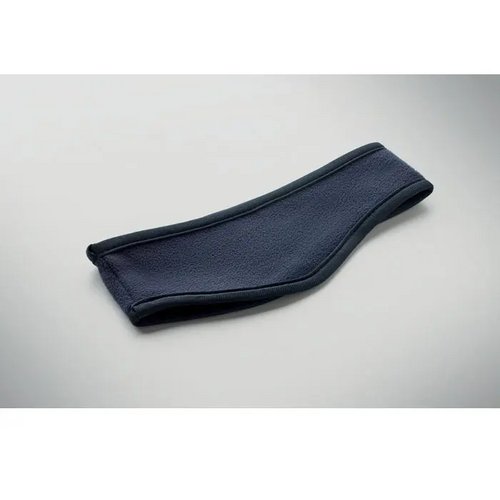 Fleece hoofdband Waves marineblauw