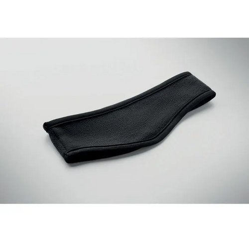Fleece hoofdband Waves zwart