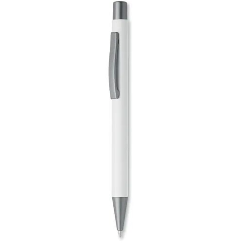 Gerecyclede aluminium balpen Nali wit