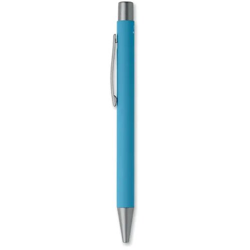 Gerecyclede aluminium balpen Nali turquoise