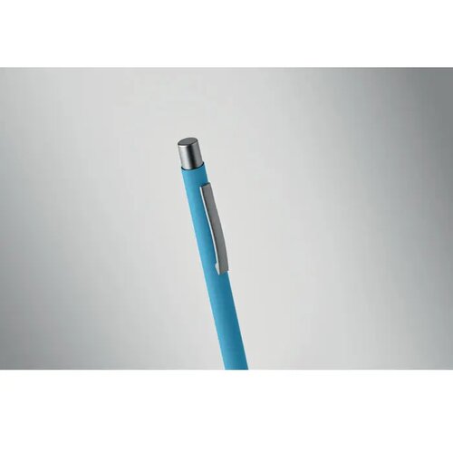Gerecyclede aluminium balpen Nali turquoise