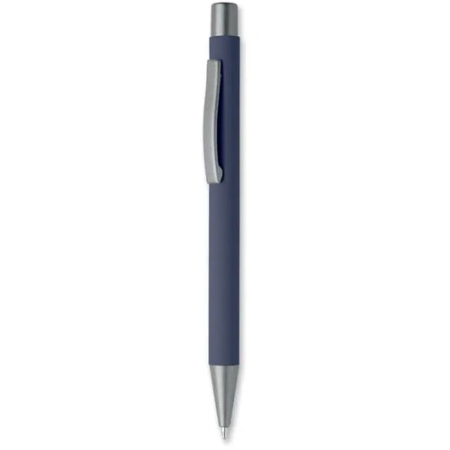 Gerecyclede aluminium balpen Nali marineblauw
