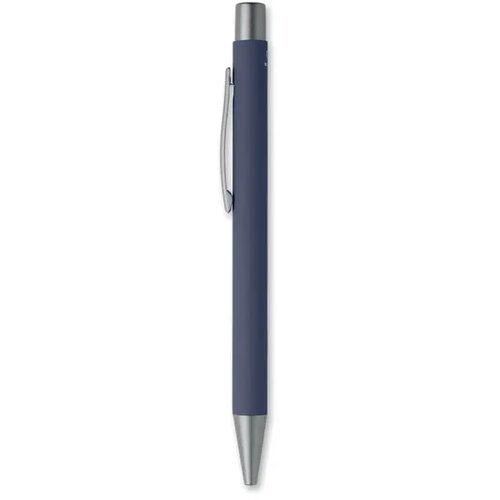 Gerecyclede aluminium balpen Nali marineblauw