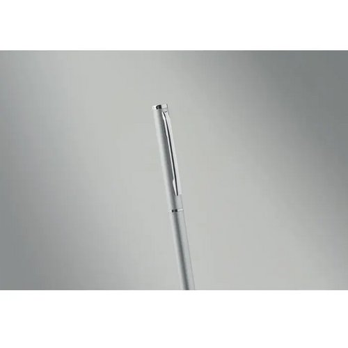Gerecyclede aluminium balpen Nimes mat zilver