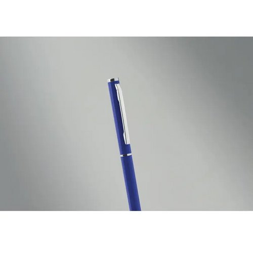 Gerecyclede aluminium balpen Nimes blauw