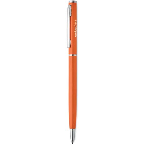 Gerecyclede aluminium balpen Nimes oranje