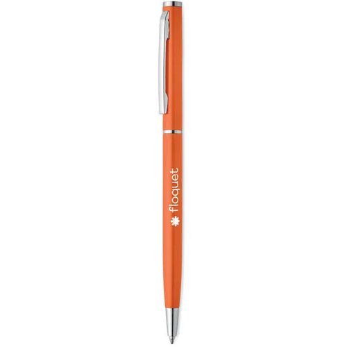 Gerecyclede aluminium balpen Nimes oranje
