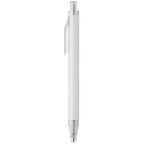 Gerecyclede aluminium balpen Nosta wit