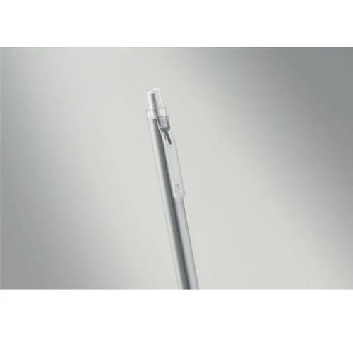 Gerecyclede aluminium balpen Nosta mat zilver