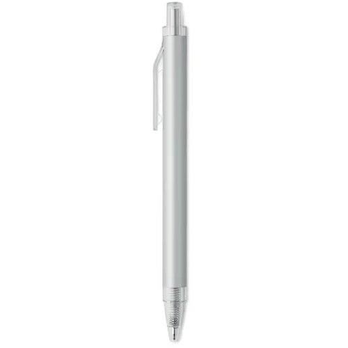 Gerecyclede aluminium balpen Nosta mat zilver