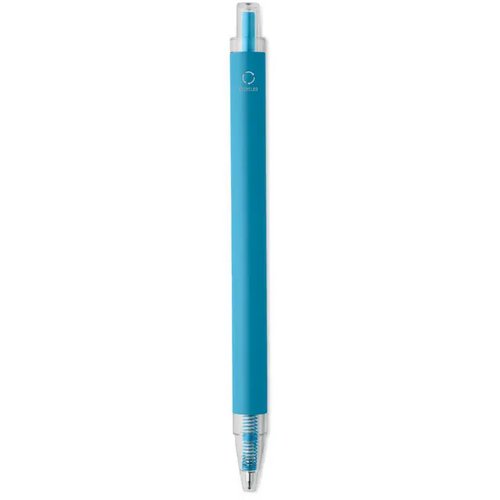 Gerecyclede aluminium balpen Nosta turquoise